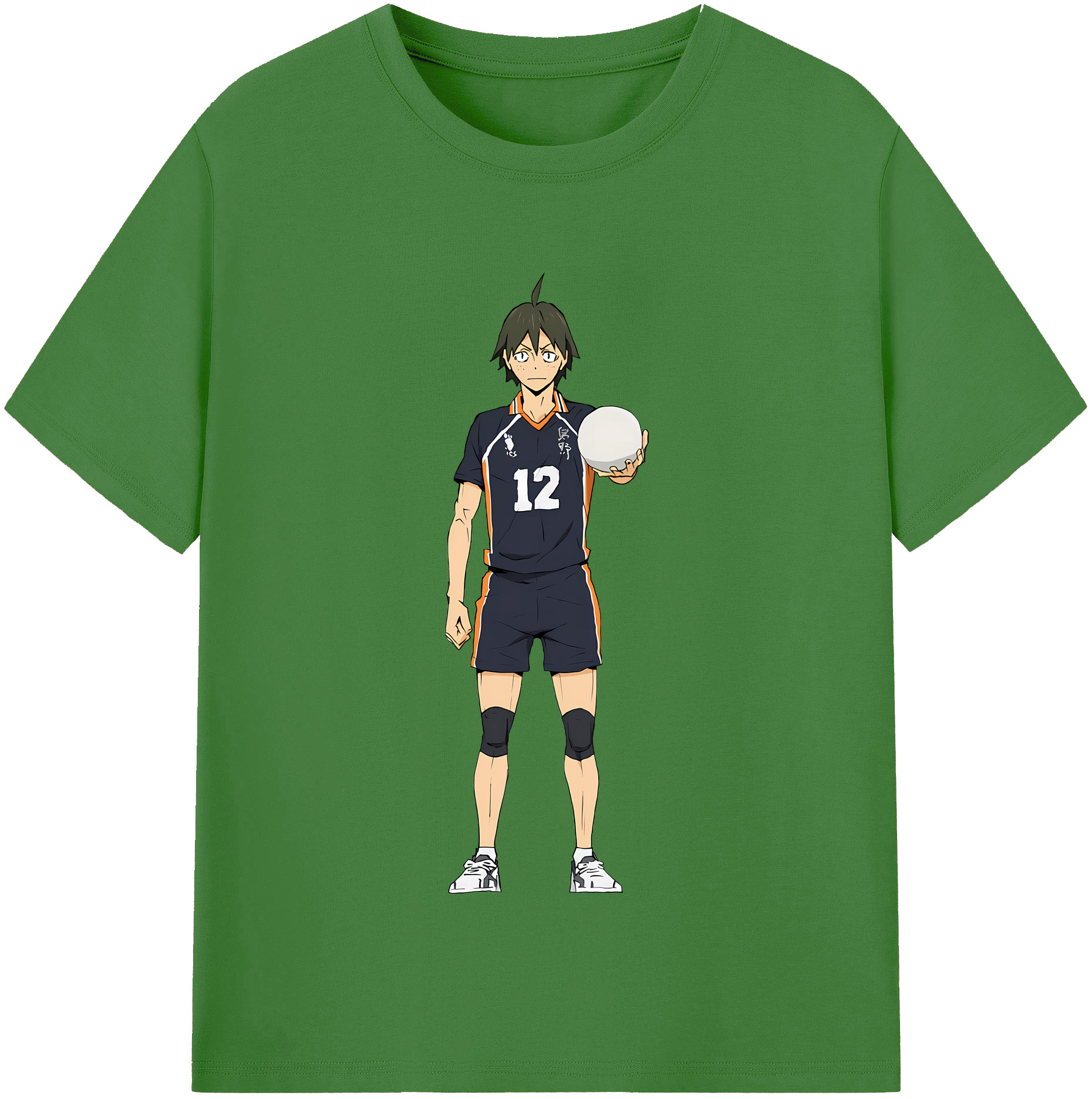 （画像用） ハイキュー!! Haikyu!! レディースカジュアルプリントTシャツ（綿100％）